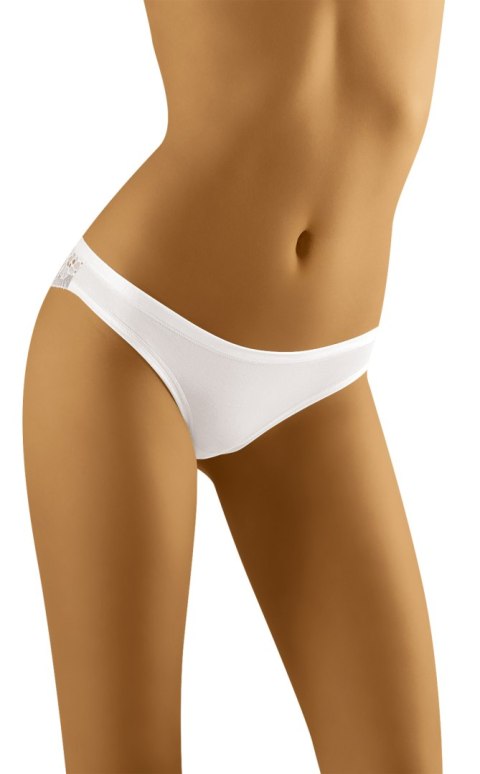 Figi Flossy Soft Białe Biały XL Wol-Bar Figi Flossy Soft Białe Biały XL Wol-Bar