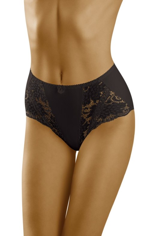 Figi Nela Czarne Czarny XL Wol-Bar Figi Nela Czarne Czarny XL Wol-Bar