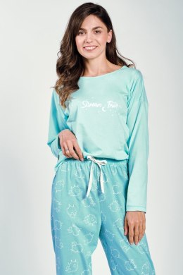 Piżama Abi 3217 Miętowa Miętowy XL Taro