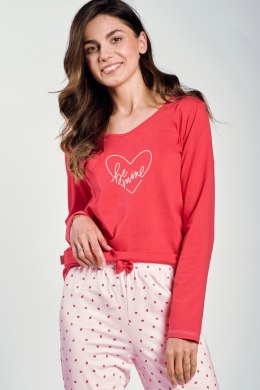 Piżama Amalia 3235 Czerwona Czerwony XL Taro