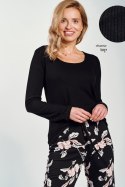 Piżama Charlotte 3232 Czarna Czarny S Taro Piżama Charlotte 3232 Czarna Czarny S Taro