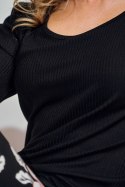 Piżama Charlotte 3232 Czarna Czarny S Taro Piżama Charlotte 3232 Czarna Czarny S Taro