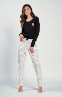 Piżama Polly 3231 Czarna Czarny XL Taro Piżama Polly 3231 Czarna Czarny XL Taro