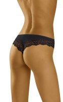 Stringi Sirtaka Czarne Czarny XL Wol-Bar Stringi Sirtaka Czarne Czarny XL Wol-Bar