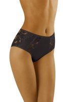 Figi Eco-Vu Czarne Czarny XXL Wol-Bar Figi Eco-Vu Czarne Czarny XXL Wol-Bar