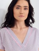 Piżama 107 Różowo-Szary S Cana Piżama 107 Różowo-Szary S Cana