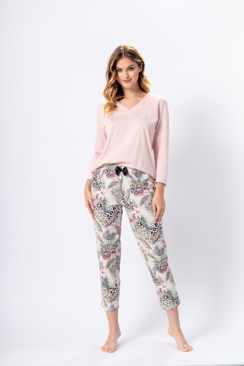 Piżama Cecylia 1345 Jasny Róż XXL M-Max Piżama Cecylia 1345 Jasny Róż XXL M-Max