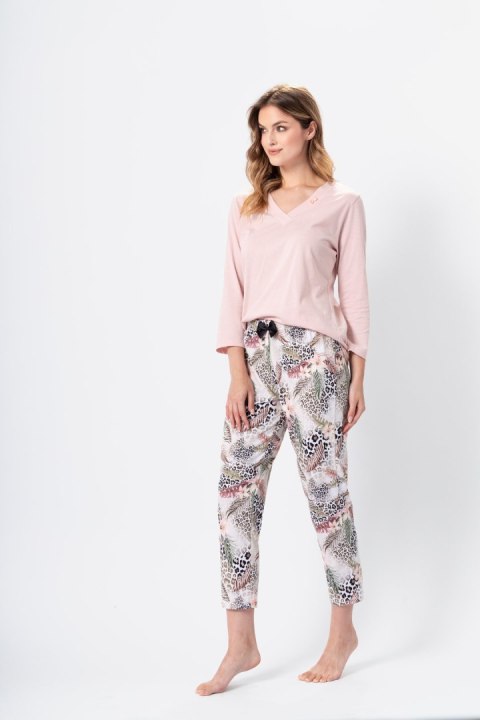 Piżama Cecylia 1345 Jasny Róż XXL M-Max Piżama Cecylia 1345 Jasny Róż XXL M-Max