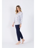Piżama Florence 1511 Antracyt L M-Max Piżama Florence 1511 Antracyt L M-Max