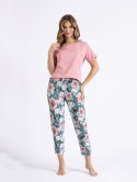 Piżama Lita 1457 Koralowy M M-Max Piżama Lita 1457 Koralowy M M-Max