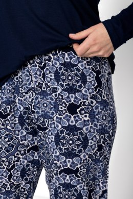 Piżama Moon Vibes Navy XXL Momenti Per Me