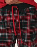 Piżama Honest 41914-33X Czerwona Czerwony XL Henderson Piżama Honest 41914-33X Czerwona Czerwony XL Henderson