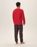 Piżama Honest 41914-33X Czerwona Czerwony XL Henderson Piżama Honest 41914-33X Czerwona Czerwony XL Henderson