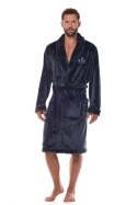 Szlafrok Ready Long 2453 Graphite Grafitowy XXL L&L Szlafrok Ready Long 2453 Graphite Grafitowy XXL L&L