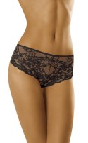 Figi Navi Czarne Czarny XL Wol-Bar Figi Navi Czarne Czarny XL Wol-Bar