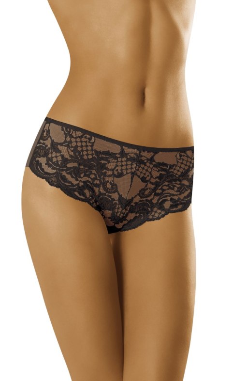 Figi Navi Czarne Czarny XL Wol-Bar Figi Navi Czarne Czarny XL Wol-Bar