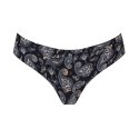Figi Paisley Brasil Czarne Czarny XL Julimex Figi Paisley Brasil Czarne Czarny XL Julimex