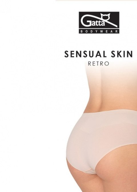 Figi Retro Sensual Skin Black S Gatta Figi Retro Sensual Skin Black S Gatta