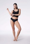 Figi Tanga Panty Czarne Czarny XL Julimex Figi Tanga Panty Czarne Czarny XL Julimex