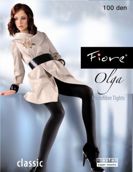 Rajstopy Olga 100 Den Black 3 Fiore