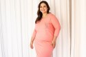 Koszula Ashley 3267 Koralowy XXXXL Taro Koszula Ashley 3267 Koralowy XXXXL Taro