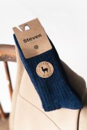 Skarpety 044-005 Alpaca Granatowe Granatowy 38/40 Steven Skarpety 044-005 Alpaca Granatowe Granatowy 38/40 Steven