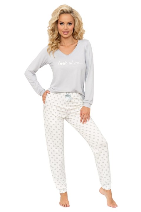 Piżama Maya Long Ecru Ecru 44 Donna Piżama Maya Long Ecru Ecru 44 Donna