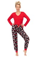 Piżama Santi Long Red Red 38 Donna Piżama Santi Long Red Red 38 Donna