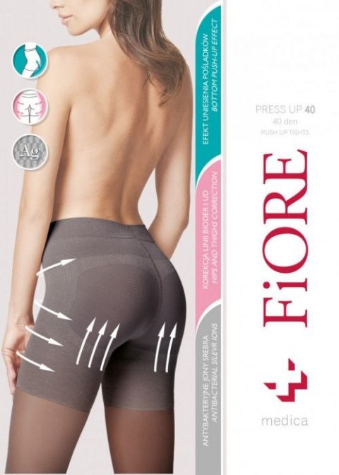 Rajstopy Press Up 40 M5202 Light Natural 3 Fiore Rajstopy Press Up 40 M5202 Light Natural 3 Fiore