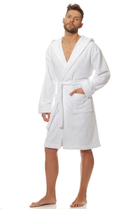 Szlafrok 2103 White White XXL L&L Szlafrok 2103 White White XXL L&L