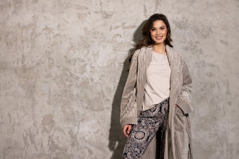 Piżama La Boheme Beige XXL Momenti Per Me Piżama La Boheme Beige XXL Momenti Per Me