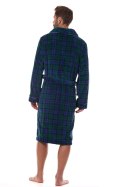 Szlafrok Hero Long 2455 Granatowy Granatowy M L&L Szlafrok Hero Long 2455 Granatowy Granatowy M L&L