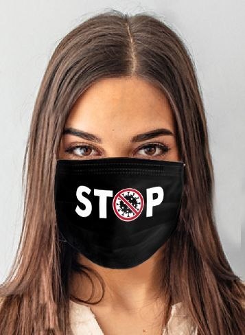 Maska ANS-S 115 Stop Black Czarny UNIWERSALNY Anais Maska ANS-S 115 Stop Black Czarny UNIWERSALNY Anais