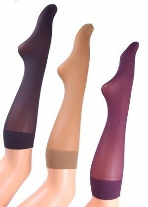 Podkolanówki Microfibra Beige UNI Gatta Podkolanówki Microfibra Beige UNI Gatta