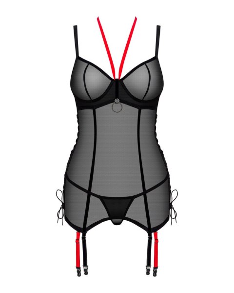Gorset Glandez Czarny XS/S Obsessive Gorset Glandez Czarny XS/S Obsessive