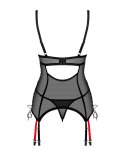 Gorset Glandez Czarny XS/S Obsessive Gorset Glandez Czarny XS/S Obsessive