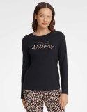Piżama Gino 40935-99X Czarna Czarny XL Henderson Ladies