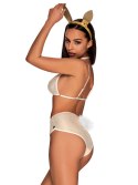 Komplet Neo Goldes Żółty 3-częściowy Żółty L/XL Obsessive Komplet Neo Goldes Żółty 3-częściowy Żółty L/XL Obsessive