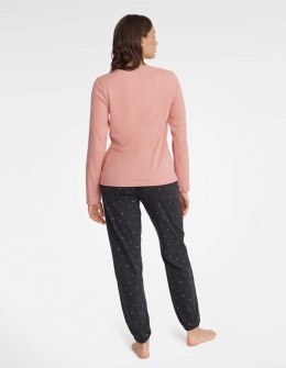Piżama Glam 40936-39X Różowo-Szary Różowo-Szary XL Henderson Ladies