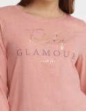Piżama Glam 40936-39X Różowo-Szary Różowo-Szary XL Henderson Ladies Piżama Glam 40936-39X Różowo-Szary Różowo-Szary XL Henderson Ladies