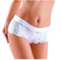 Shorty Pearl 078 Białe Biały XL Ewana