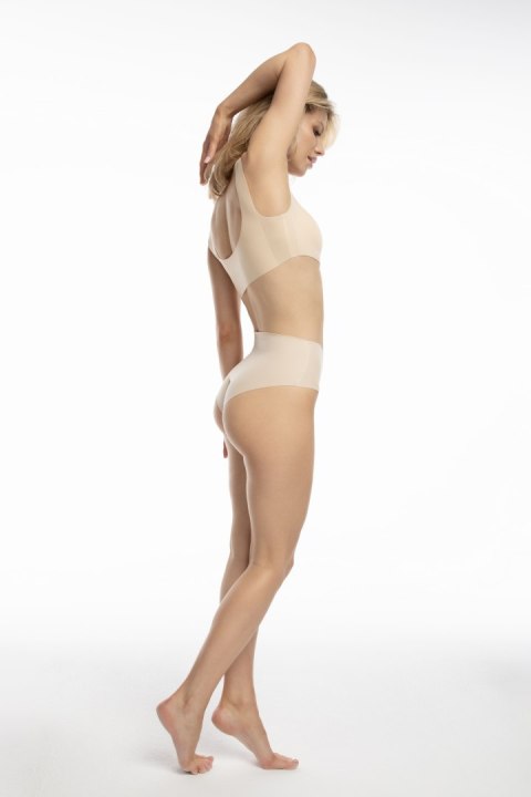 Figi Infinity Maxi Beżowe Beżowy S Julimex Figi Infinity Maxi Beżowe Beżowy S Julimex