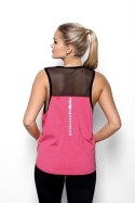 Koszulka Fit Abel Różowo-czarna Różowo-Czarny S Eldar Koszulka Fit Abel Różowo-czarna Różowo-Czarny S Eldar