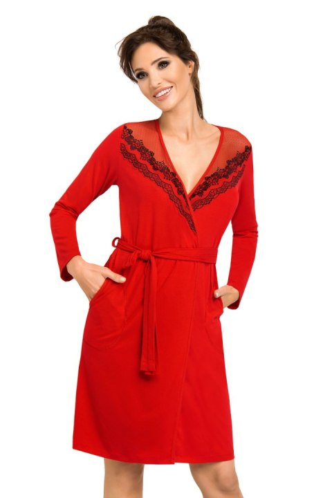 Szlafrok Jasmine Red Czerwony M Donna Szlafrok Jasmine Red Czerwony M Donna