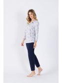 Piżama Florence 1511 Antracyt XXL M-Max Piżama Florence 1511 Antracyt XXL M-Max