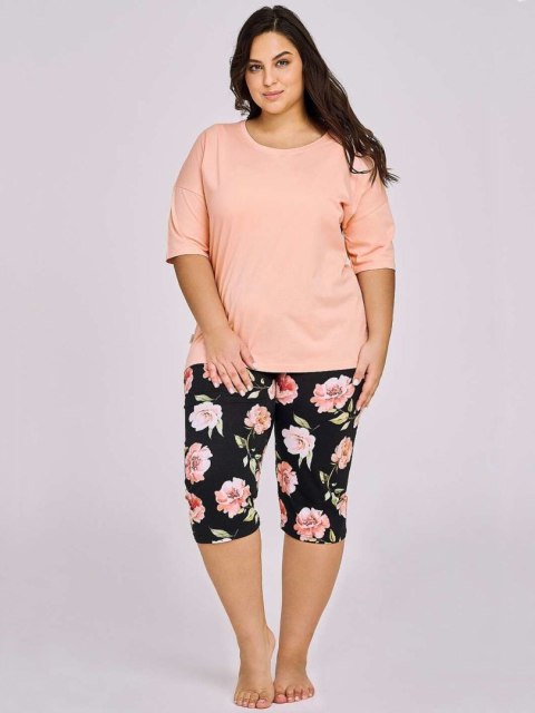 Piżama Margot 3161 Brzoskwiniowy XXXL Taro Piżama Margot 3161 Brzoskwiniowy XXXL Taro