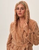 Szlafrok Fredda 41955-80X Beżowy Beżowy XXL Henderson Ladies Szlafrok Fredda 41955-80X Beżowy Beżowy XXL Henderson Ladies