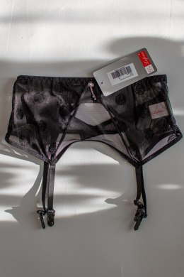 Pas do pończoch Yolanda 741 Czarny XXL De Lafense