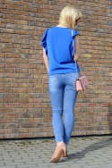 Bluzka Sanola Blue Blue ONE SIZE Merribel Bluzka Sanola Blue Blue ONE SIZE Merribel