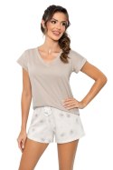 Piżama Sandi short Beżowy S Donna